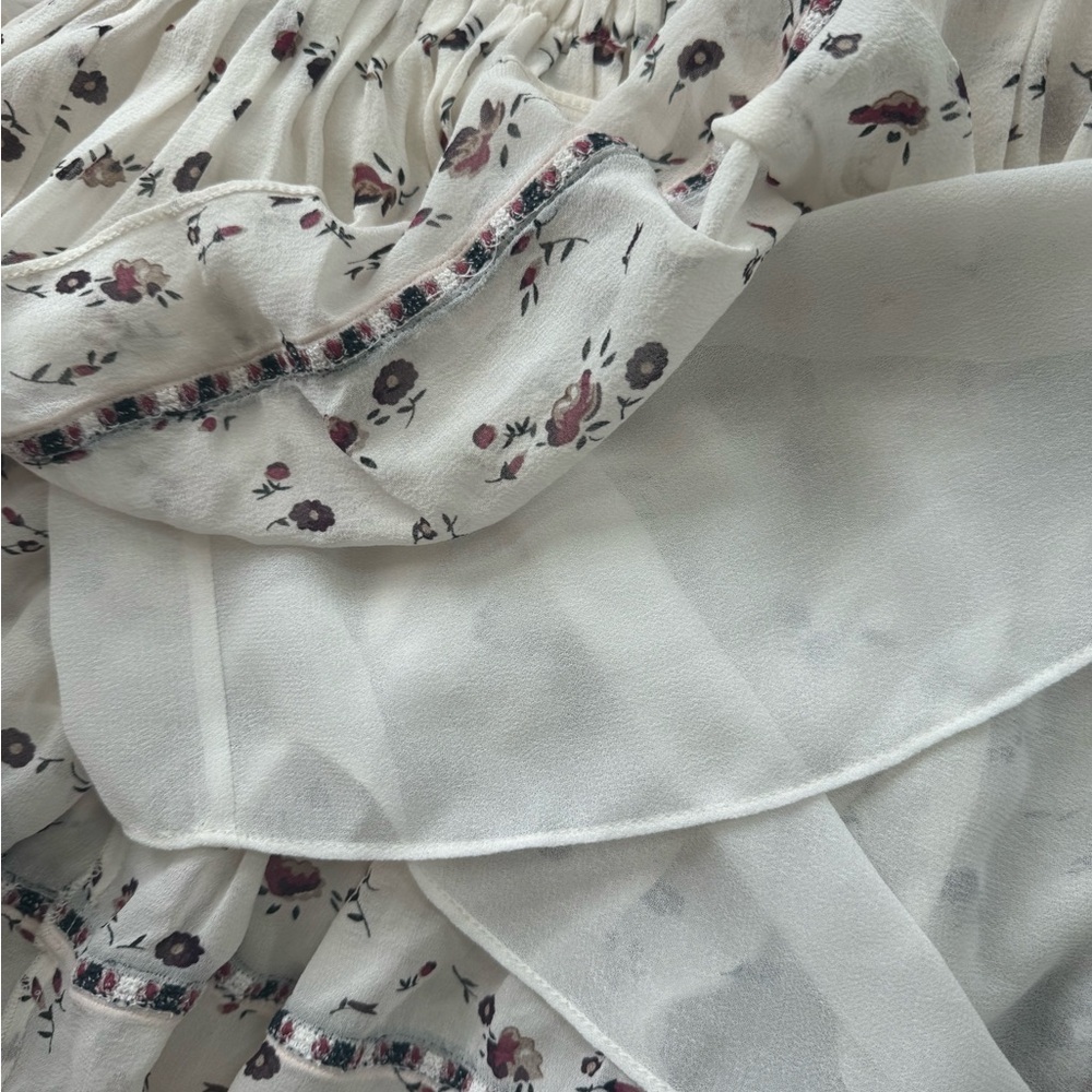 Ulla Johnson Women's Sz 2 Gita Floral White 100%
Silk Mini Long Sleeve Dress - Picture 10 of 10
